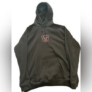Shane Dawson X Jeffree Star Collab Pink Pig Logo Hoodie in Black size XL